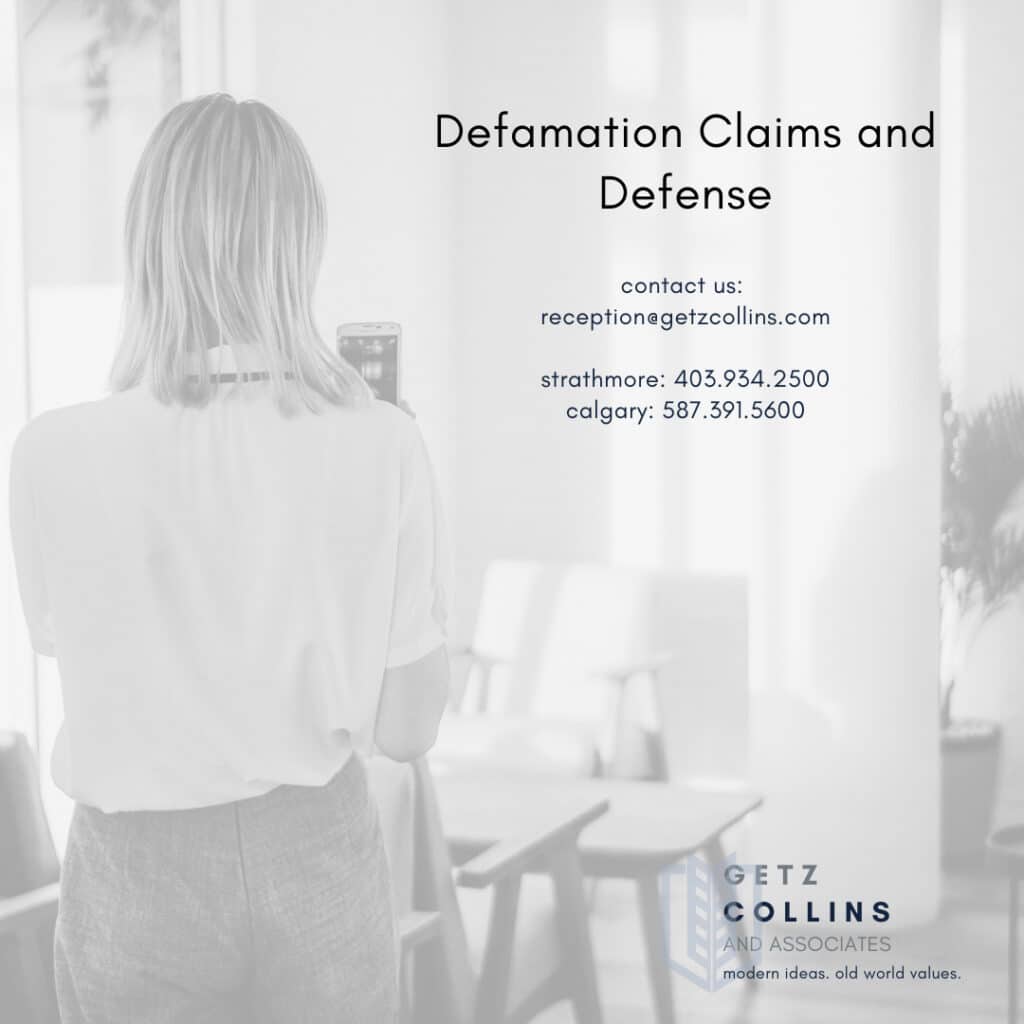 Calgary and Strathmore Civil Litigation Lawyers Discuss Defamation