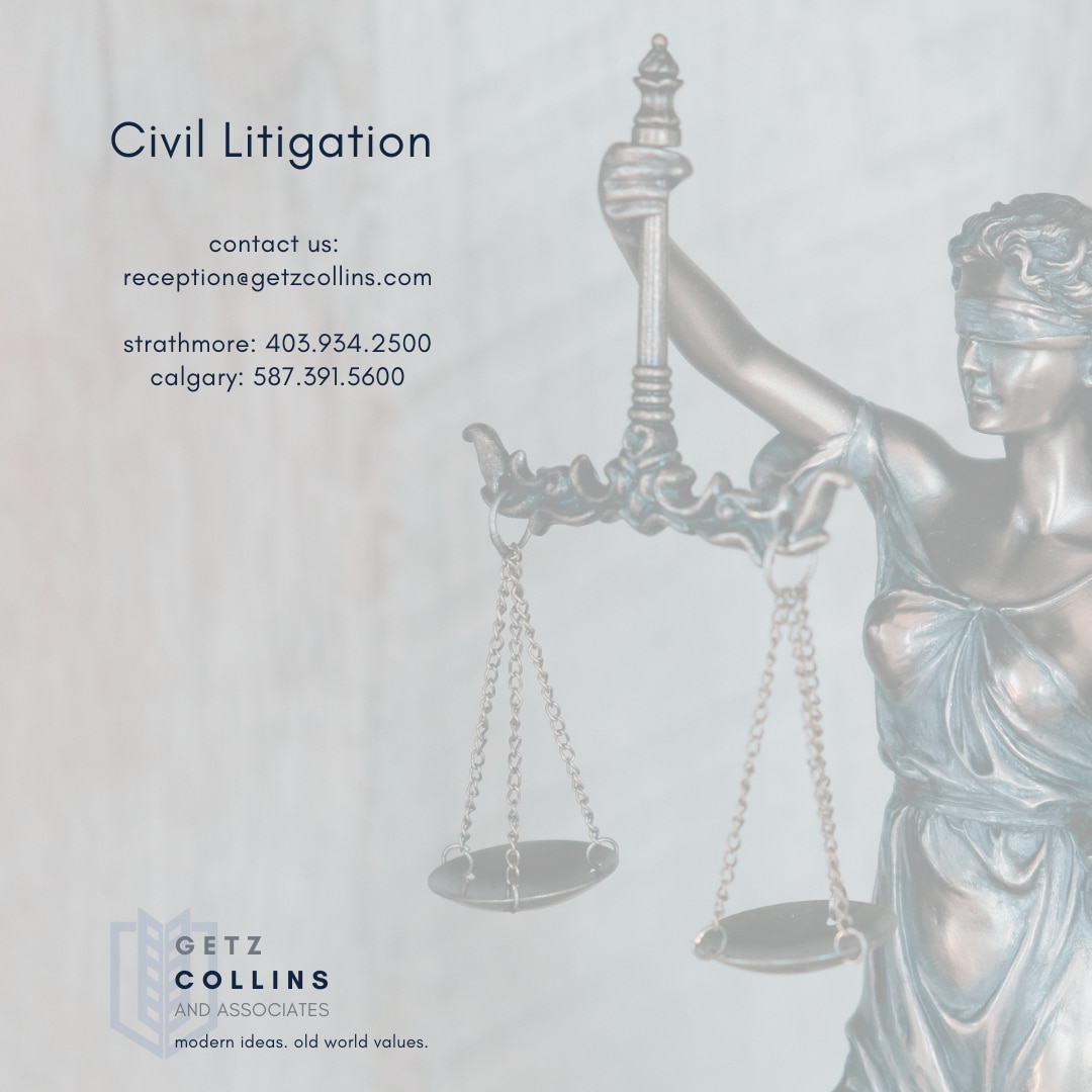 Civil Litigation Lawyers Calgary and Strathmore