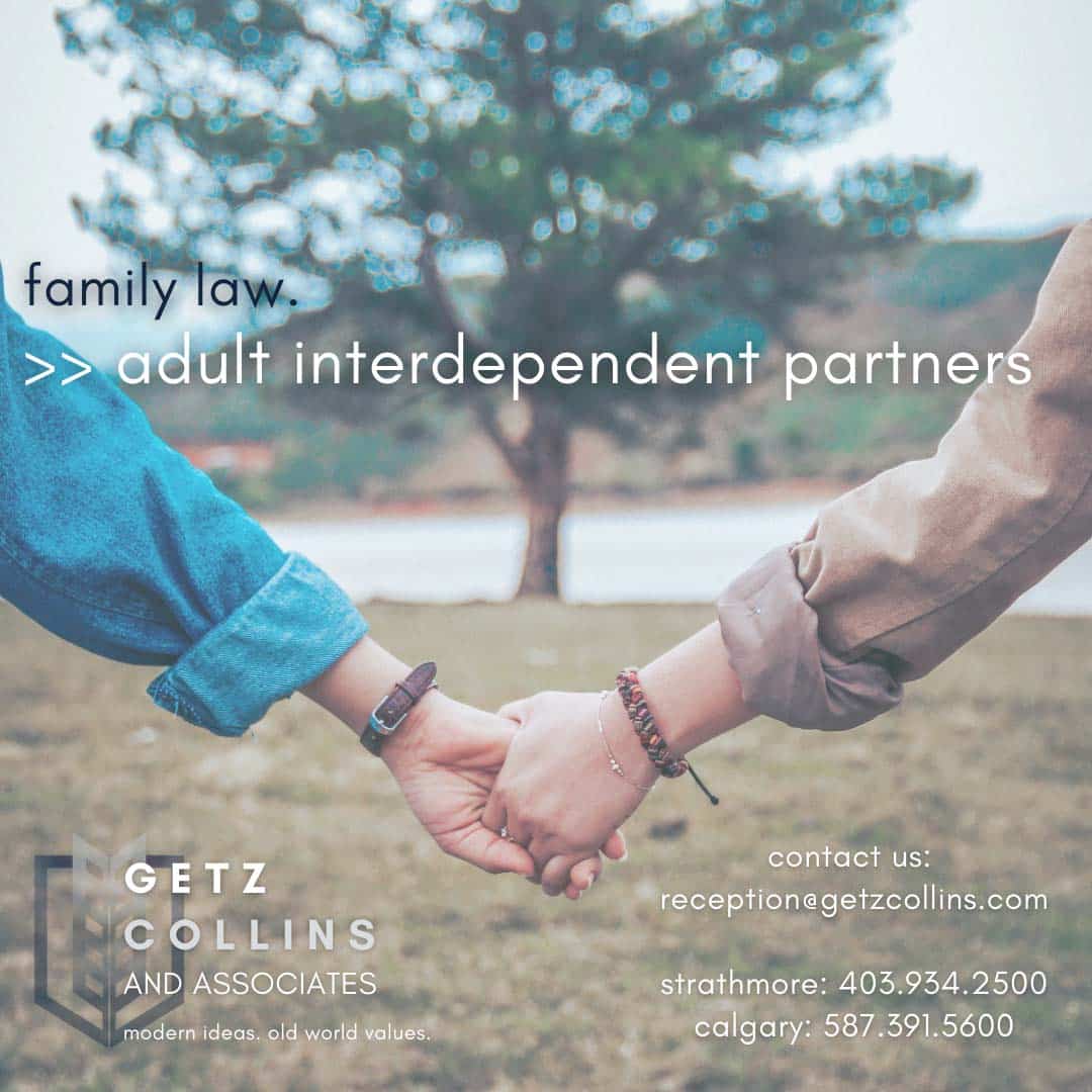 Family Law Calgary Adult Interdependent Partner AIP Support